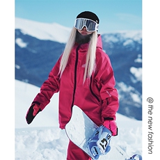 连帽抗寒防风保暖男女中性风加绒加厚连帽滑雪服HF93-P185控288，男装棉衣，电商A001