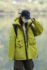 冬季户外冲锋衣高阶机能三防连帽登山服情侣工装棉袄2353R-P88，男装夹克，星座1403A