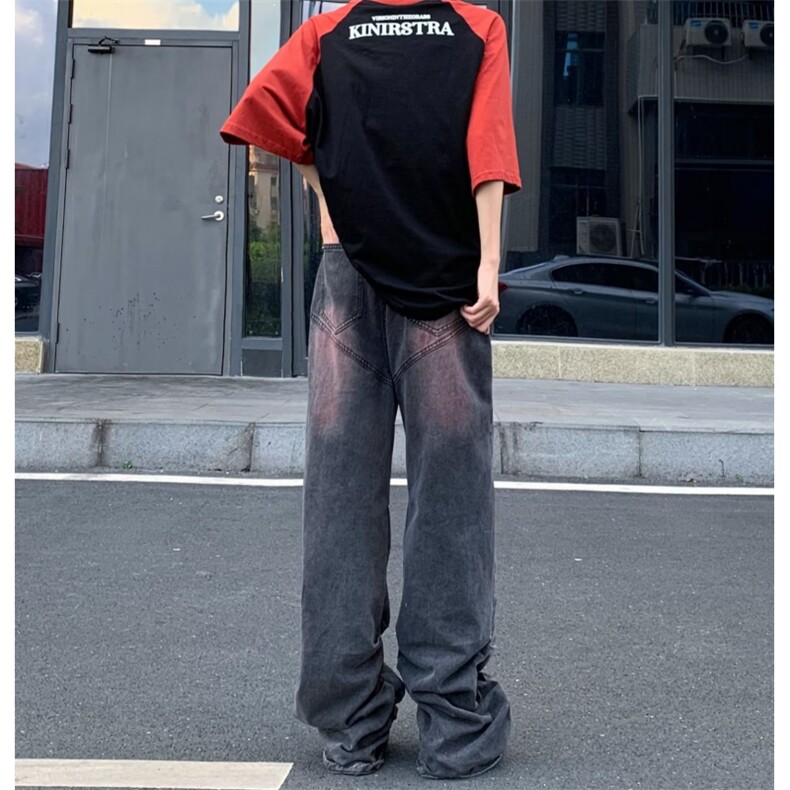 美式牛仔裤男款秋季长裤潮NB69P78,男装牛仔裤,星座1116-2