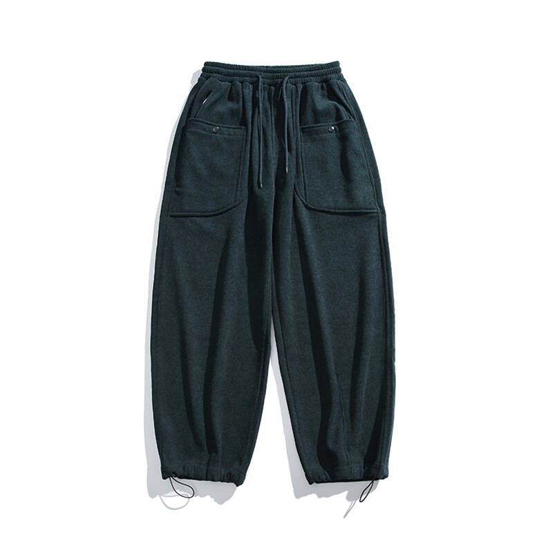 2025冬季新款男装日系宽松加绒加厚运动休闲棉裤束脚卫裤P936-F89,男装休闲裤,电商A101（原外27）