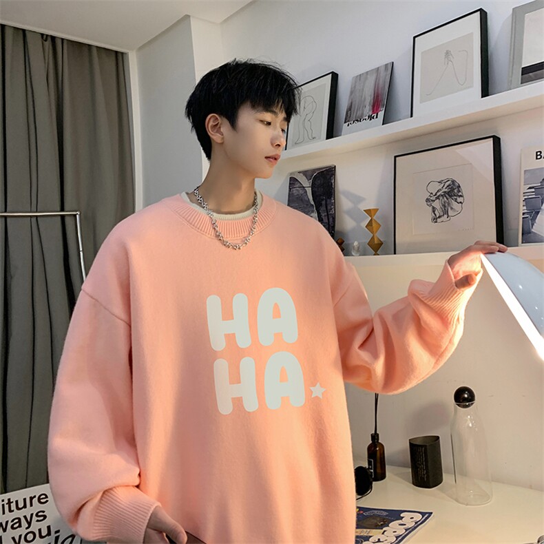 假两件毛衣男大码加绒针织衫男毛线衣M80346-P55加绒P70,男装针织衫/毛衣,电商A040