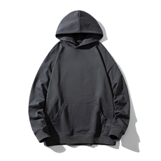 春秋季潮牌简约纯色连帽套头卫衣男街头宽松打底衣A305-DF41-P85，男装T恤，电商B306