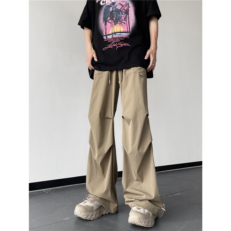 【现货】XZ612-K660-P60控79伞兵裤速干裤冰丝裤美式复古男女,男装休闲裤,星座612