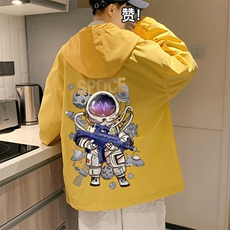 ！港风风衣男短款长袖夹克男休闲外套男上衣男DJK298-P45，男装夹克，电商B371