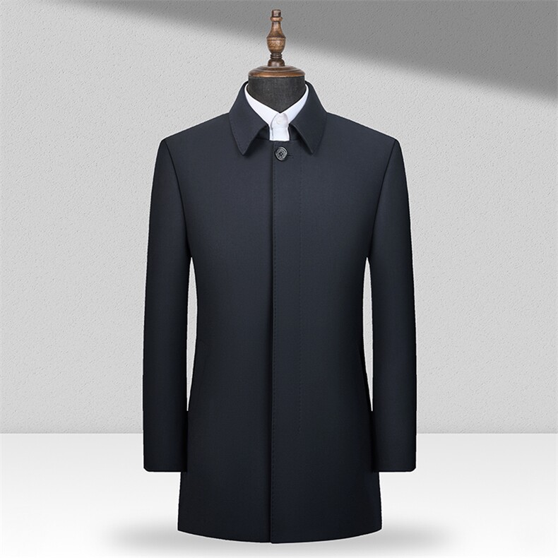 BJ8082四季款新款男士礼服西装修身商务休闲男装中山装两件套装,男装西服套装,电商B360A（原721A）