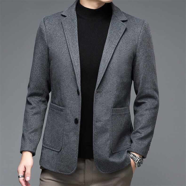 BV7711钱塘2020-2秋冬男士羊毛西装商务休闲西服外套主推款P145,男装西服,钱塘207-2