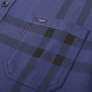 QLM55178男式秋季服装新款长袖T恤青年翻领四季打底体恤P58图片