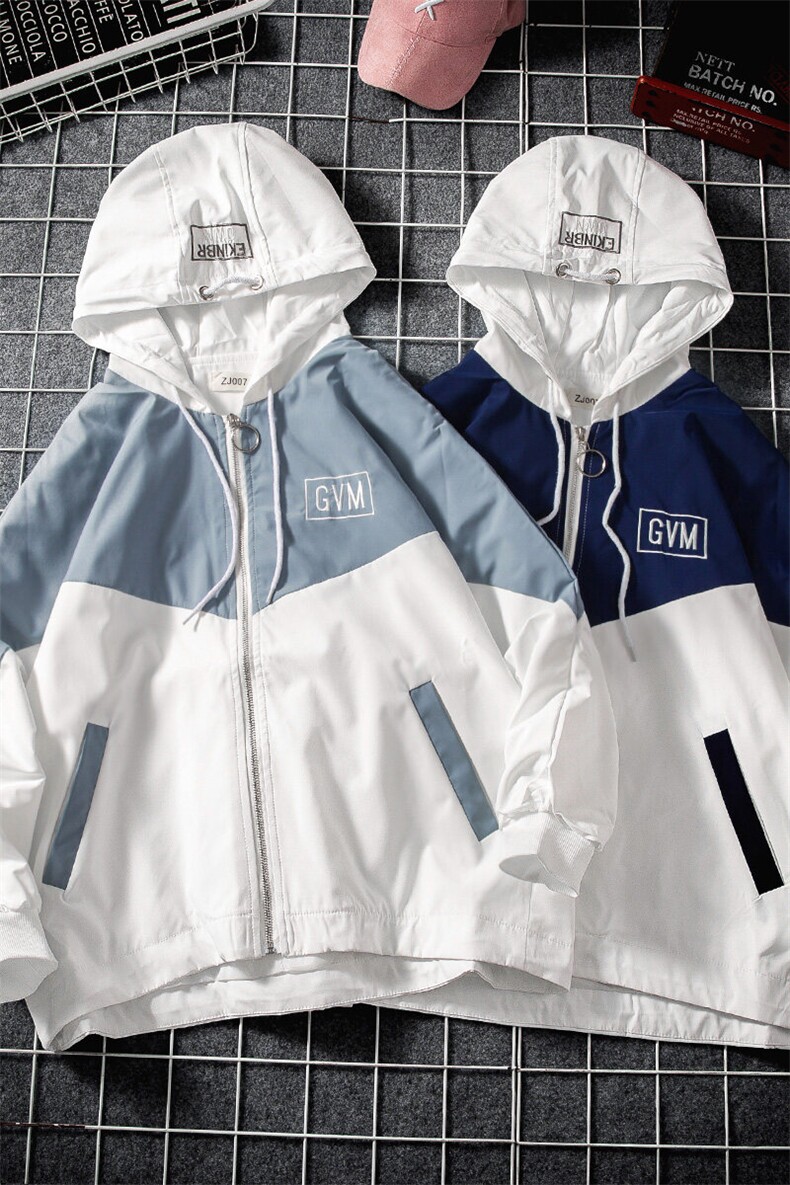 1冲锋衣男休闲情侣大码中性日系外套宽松工装夹克网格7108P50控68,男装夹克,星座226-2