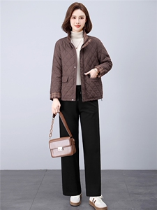 现货春秋冬加厚夹棉时尚套装女2026新款韩版宽松显瘦休闲两件套图片