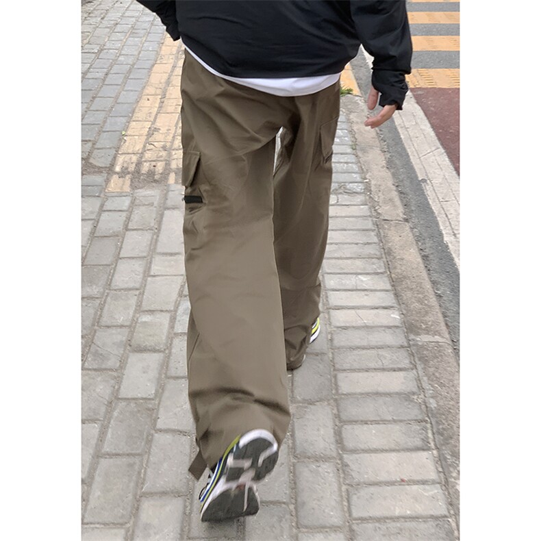 B221美式ins街头hiphop宽松休闲多口袋工装裤子LK23120-P65控88,男装休闲裤,电商B221