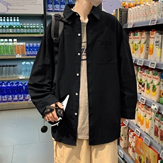 CS15035-P38长袖衬衫男士大码宽松衬衣男寸衫男寸衣，男装衬衫，电商A040