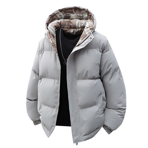 主推冬季clean棉服加绒加厚连帽短款棉衣男女 HZ8812-特P67不议价图片