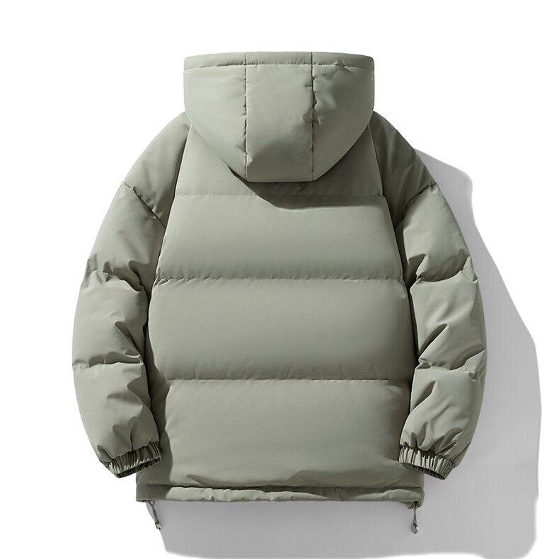现货抖音得物可供视频三防加厚羽绒连帽棉衣外套面包棉服85558,男装棉衣,电商A486