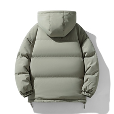 现货抖音得物可供视频三防加厚羽绒连帽棉衣外套面包棉服85558，男装棉衣，电商A486