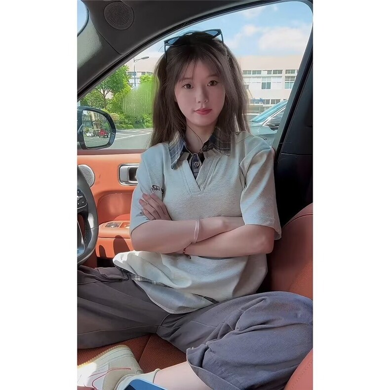 美式复古拼接假两件卫衣男刺绣薄款polo衫短袖上衣服D9122-P36，男装T恤，星座1008