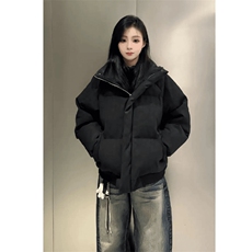直播现货原版高品质冬季美式帆布皮棉服立体纹理加厚棉衣外套，男装棉衣，电商A443