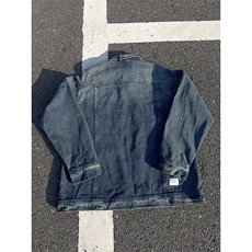 B221美式高街暗黑小众重工艺加厚牛仔外套SY2433-P95控129，男装工装外套，电商B221