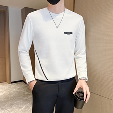 店主风秋冬男士时尚潮流长袖卫衣男打底T301A-1/W03/P58控78，男装T恤，星座301A-1