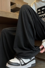 8XL-M特大码糯米裤男垂感直筒宽松休闲羊绒裤子K995P55控78，男装休闲裤，电商D206-1