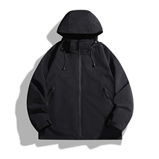 户外冲锋衣2026新款男女单层春秋季防风防水运动夹克外套8587-P50，男装夹克，星座1403A