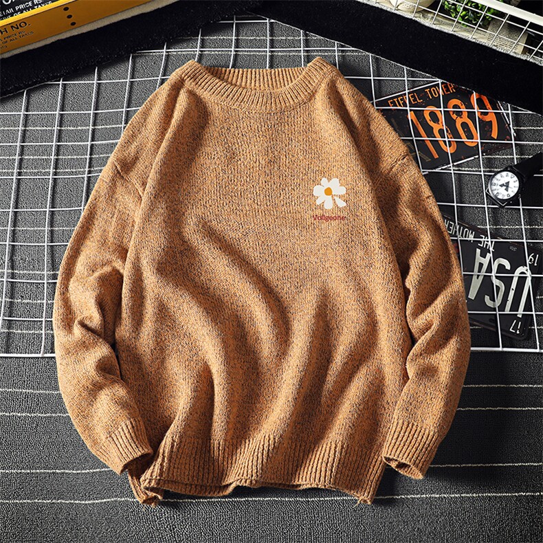 M19059-P45加绒款-P65加厚加绒毛衣男大码毛线衣男针织衫男线衫,男装针织衫/毛衣,电商A040A