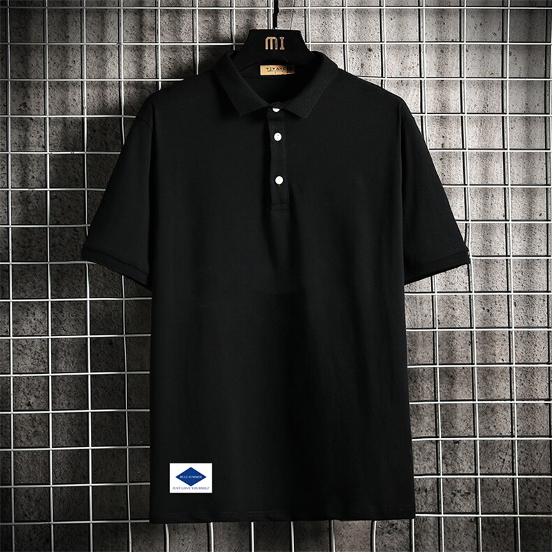 PL57061-P35翻领短袖polo衫男大码胖子半袖t恤男有领保罗衫,男装Polo衫,电商A040A