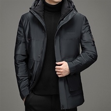 21秋冬新品简约休闲保暖连帽羽绒服中青年男装SNNYR86R9625-P275，男装羽绒服，电商B212（原钱塘6029）