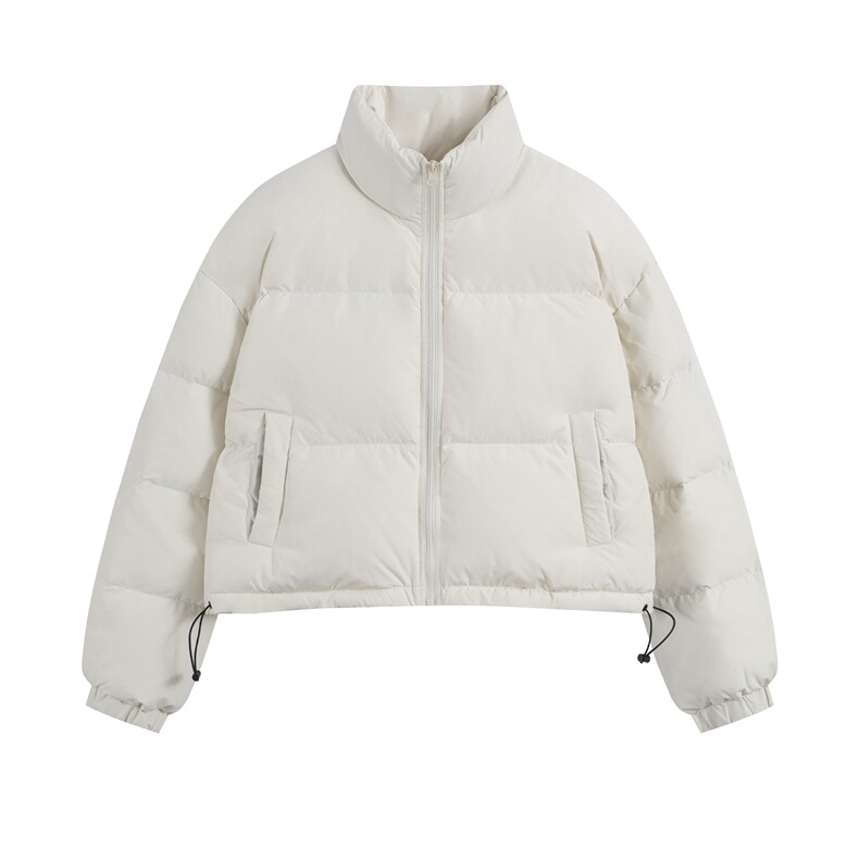 白底平铺二开立领短款面包服时尚保暖棉服A247-MY500特批65,男装棉衣,电商A247