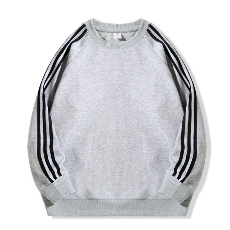 xcy-727#420克冬季上新性价比超高奥利绒三条杠圆领卫衣港风,男装卫衣,电商A109