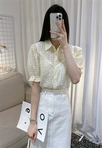 DINO BIENS【现货】 夏季新款 韩系泡泡袖上衣，其它，迪诺比亚