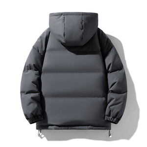 现货 抖音得物可供视频 三防加厚羽绒连帽棉衣外套面包棉服 85537图片