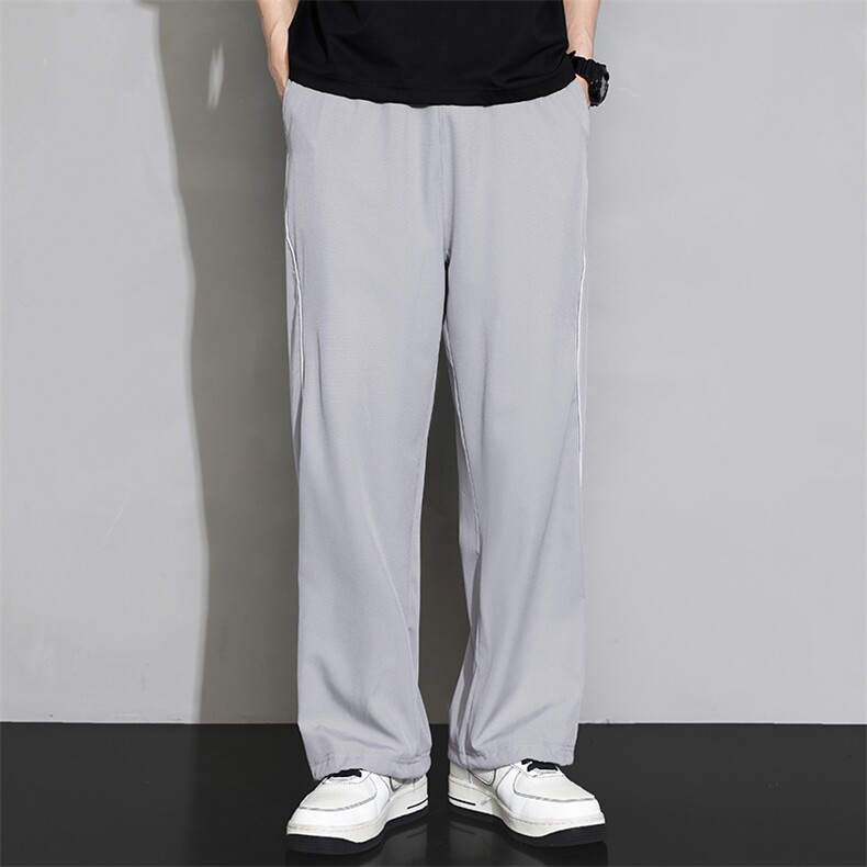 潮流前线日系潮牌夏季新款男士设计感宽松休闲裤CK2320-P40,男装休闲裤,星座717