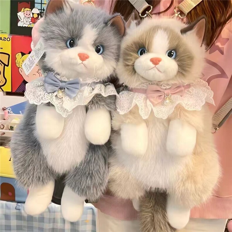 会叫的猫包卡通背包，萍恰玩具
