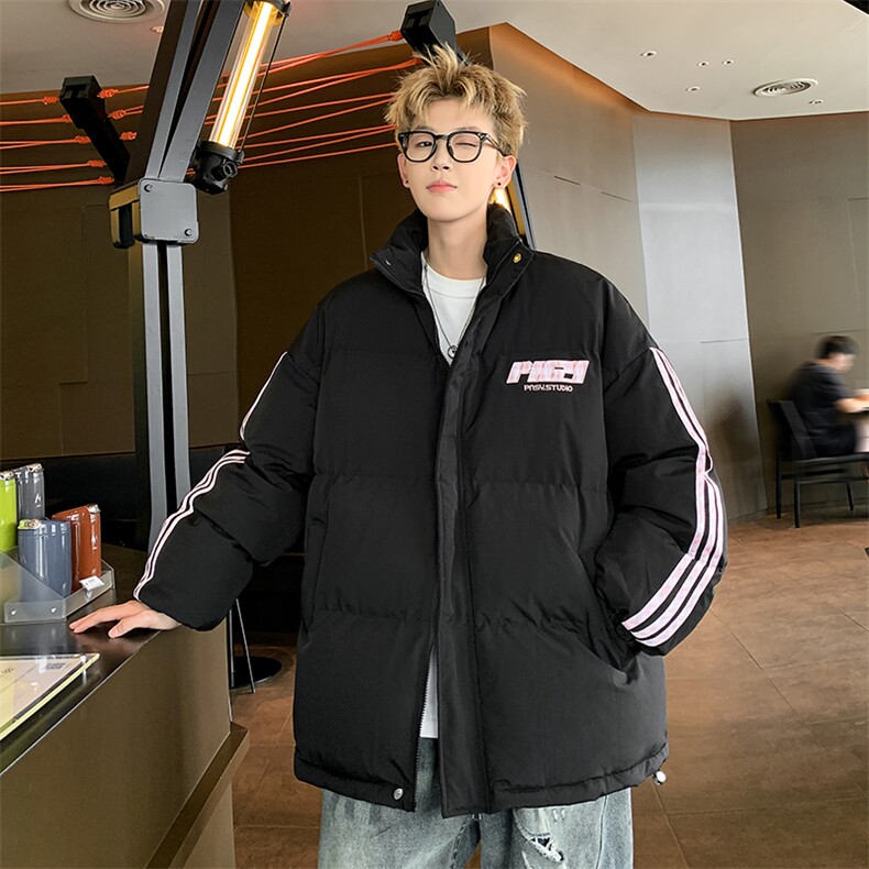 男新款刺绣休闲宽松棉服潮棉衣供抖音得物MY670-P108控138,男装棉衣,电商A132（原电商B245）