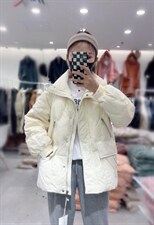 现货短款羽绒服四色两码，女装羽绒服，魅力布梵