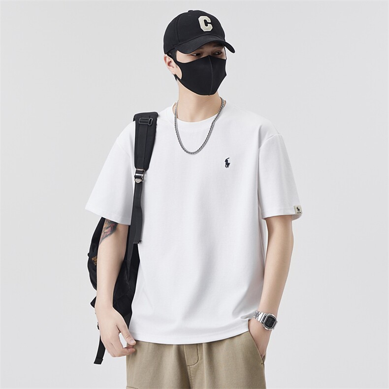 男士短袖T恤夏季时尚百搭休闲圆领半袖上衣T89083-P48控85,男装T恤,电商A237