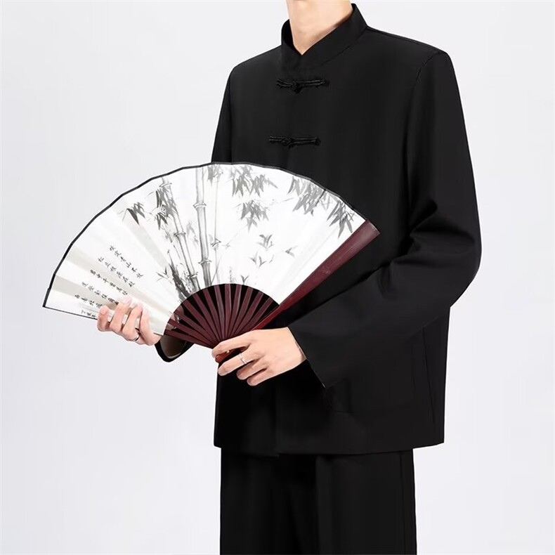 风立领西装新中式单排盘扣中山装外套大码S-4XLJK0046P65,男装西服套装,星座1013-1
