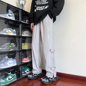 秋季新款户外冲锋裤男防水休闲裤潮流男士长裤A266-KZ8021-P35图片
