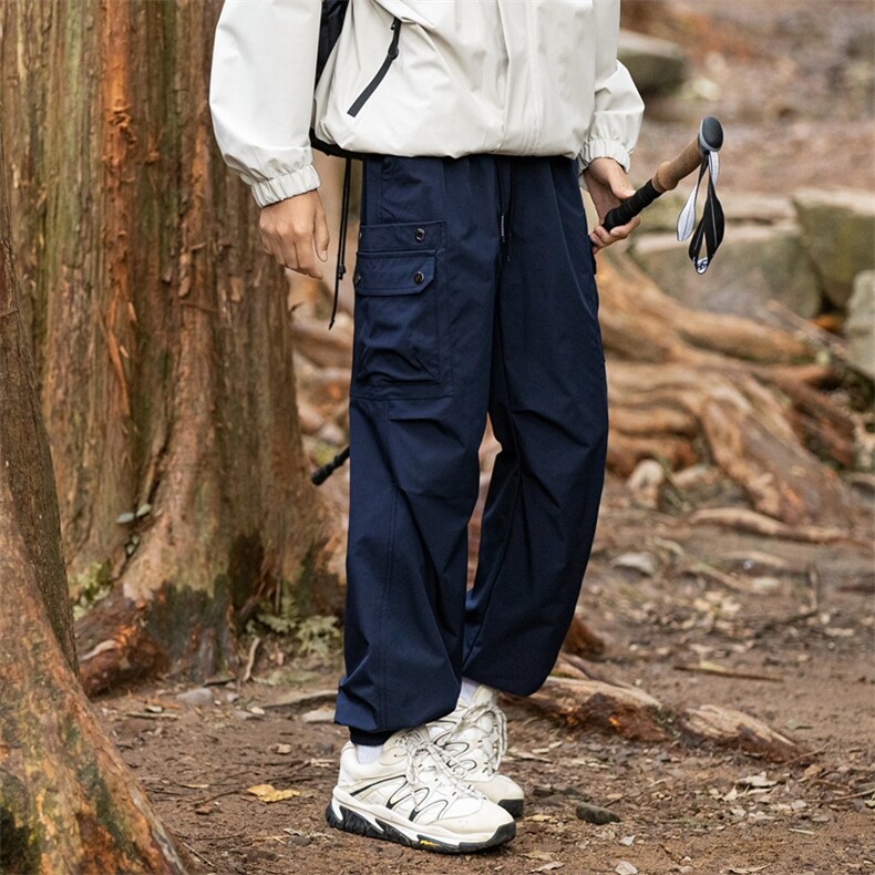 山系户外登山裤春季宽松机能冲锋裤骑行工装休闲裤K3506特P50,男装休闲裤,星座309（原A406）