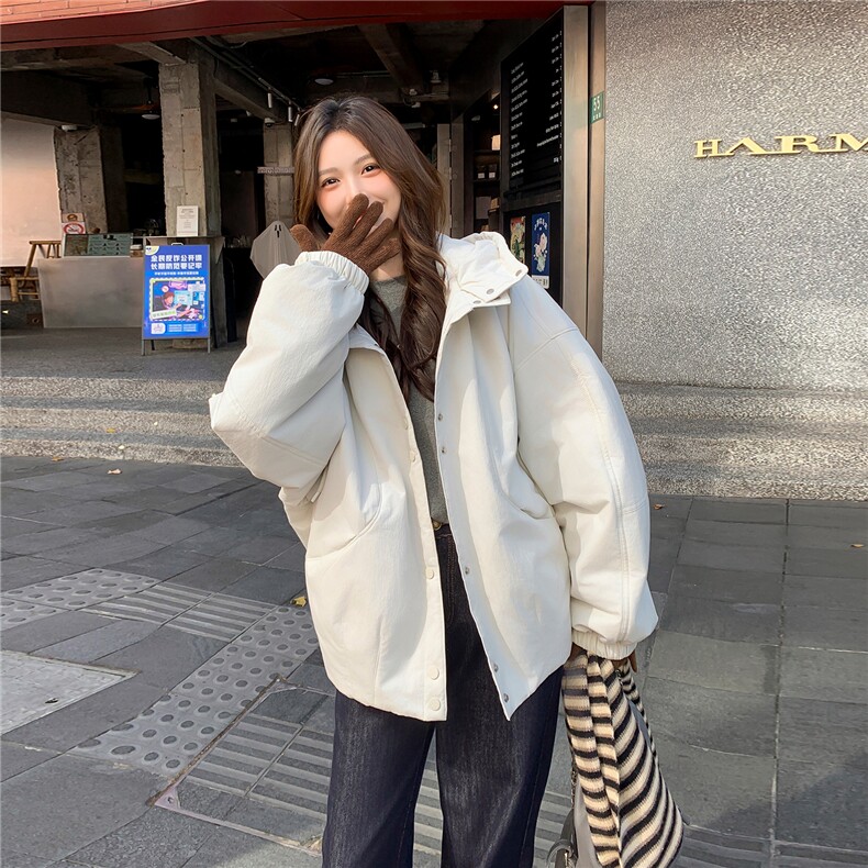2025冬装新款简约时尚棉服205-H055-P215-K329,女装棉衣/棉服,浙宝205