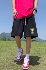 新款直播抖音得物品质三条杠运动男五分休闲短裤K310P30，男装牛仔裤，电商C408-1(原B339-1)