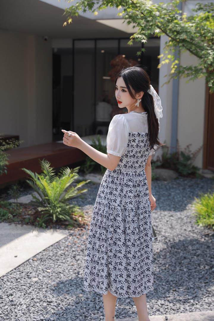 2023夏小清新连衣裙，女装连衣裙，贻思茗