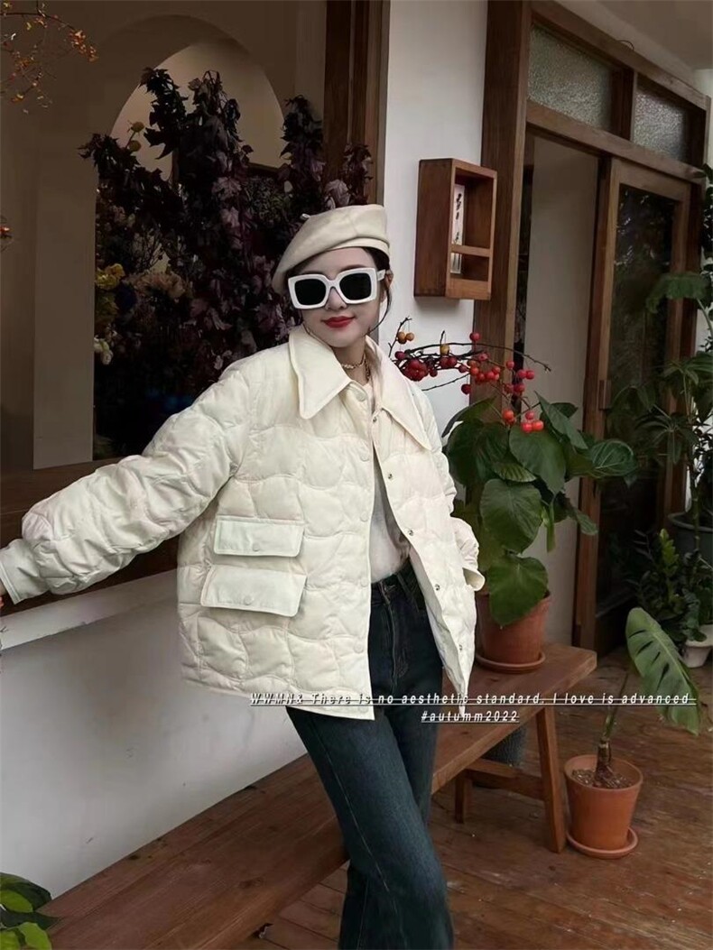 现货，冬款服，女装棉衣/棉服，淳沐