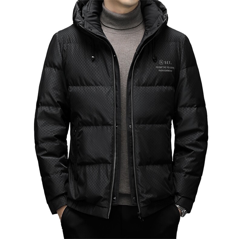 CSYR95523钱塘2020-2时尚休闲百搭简约中年男士有帽羽绒服P250,男装羽绒服,钱塘207-2