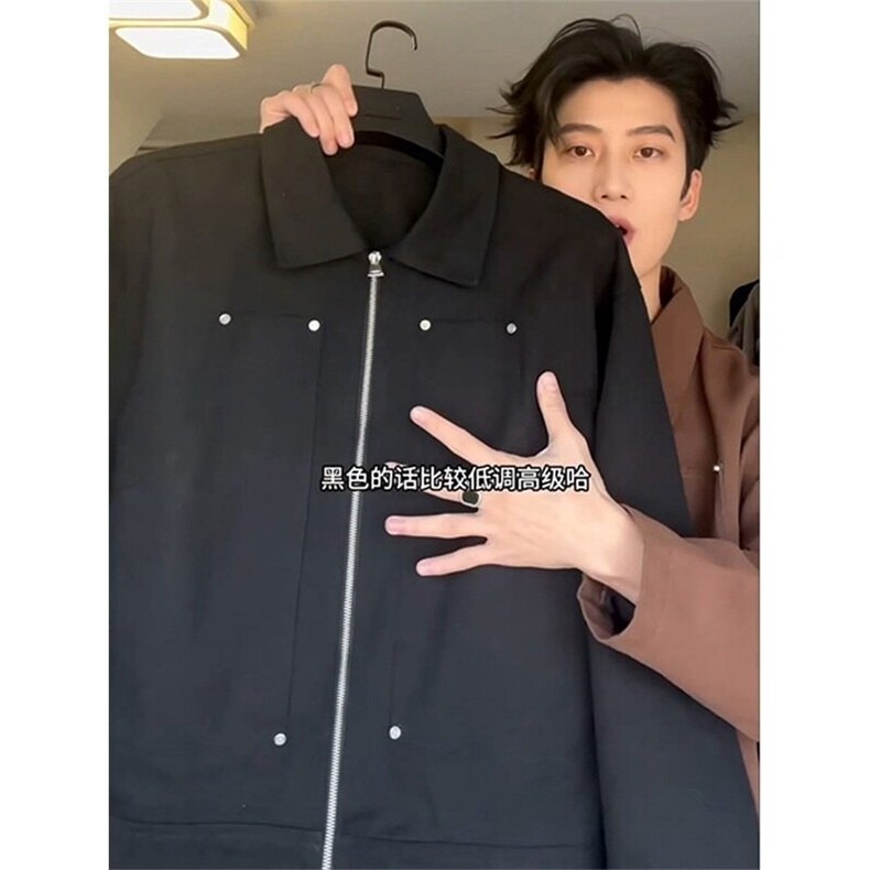 Q23/P62美式复古翻领夹克外套男士,男装夹克,星座1506