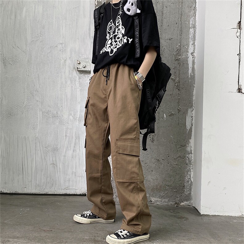 218-1-P40-KC004夏季宽松休闲工装裤,男装休闲裤,四季星座218-1