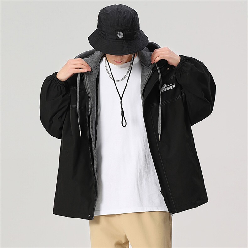 秋冬款棒球服外套男潮牌潮流字母刺绣情侣学生夹克22110-P80控128,男装夹克,星座717