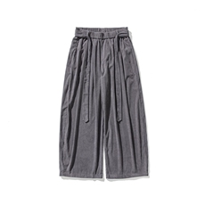 秋冬大码日系复古风灯芯绒直筒阔腿裤潮港风休闲裤K316/P65，男装休闲裤，钱塘713