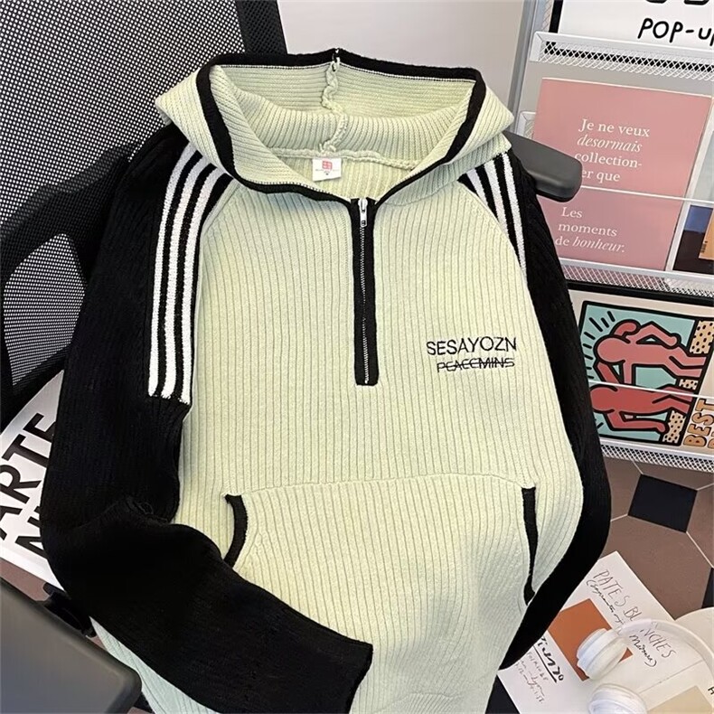 带帽毛衣童装秋冬款男女童字母针织衫套头衫GM369P85,男装针织衫/毛衣,星座1116-2