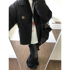 【有货】底特律夹克男款春秋美式水洗做旧短款工装外套Y188CC-P75，男装夹克，星座1007（原301D）